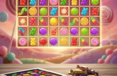 Sugar Rush para jugadores de Chile: slot de caramelos con clusters y multiplicadores fijos explicado al detalle